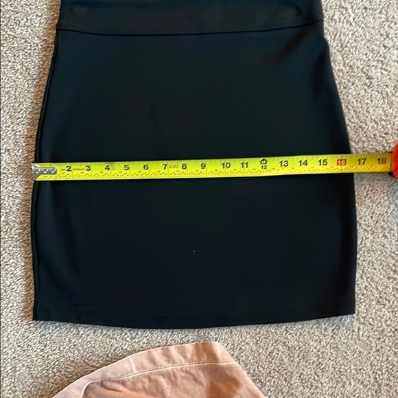 Silence + Noise Black Mini Pencil Skirt for Work - Picture 4 of 5
